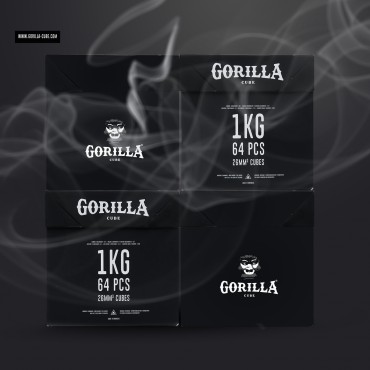 Gorilla - Naturkohle - 26er - 4 kg