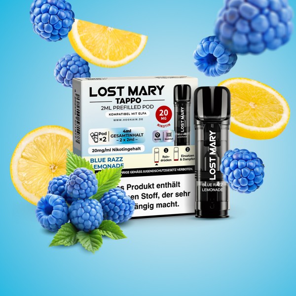 Lost Mary - Tappo - Prefilled Pods - Blue Razz Lemonade