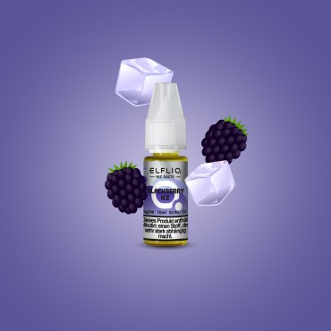 Elf Bar - ElfliQ - E-Liquid - Nikotinsalz - Blackberry Ice - 20 mg