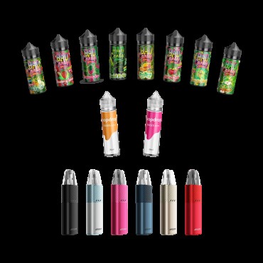 Shake & Vape E-Zigaretten Liquid Set Konfigurator - Starterset Rabatt