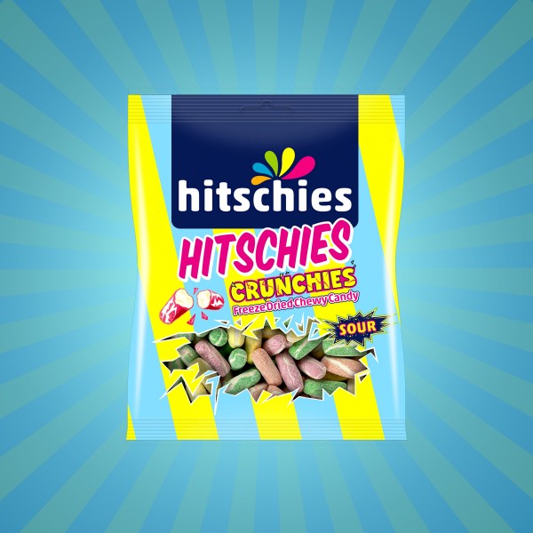 Hitschies - Kaubonbon Crunchies Sour Mix - 75 g