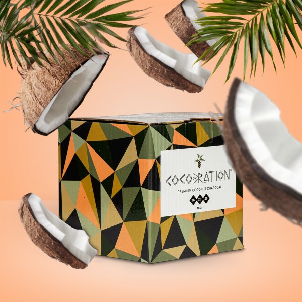 Cocobration - Naturkohle C26 - 1 Kg