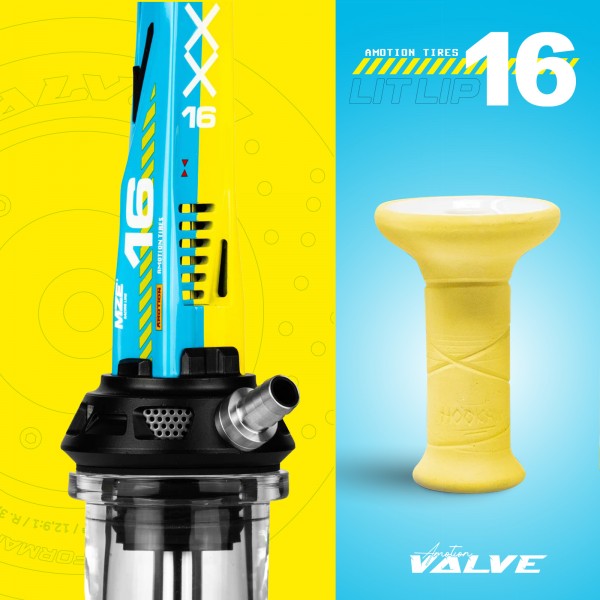 Bundle - Moze Amotion Valve X16 + Lit Lip Flat White Lemon