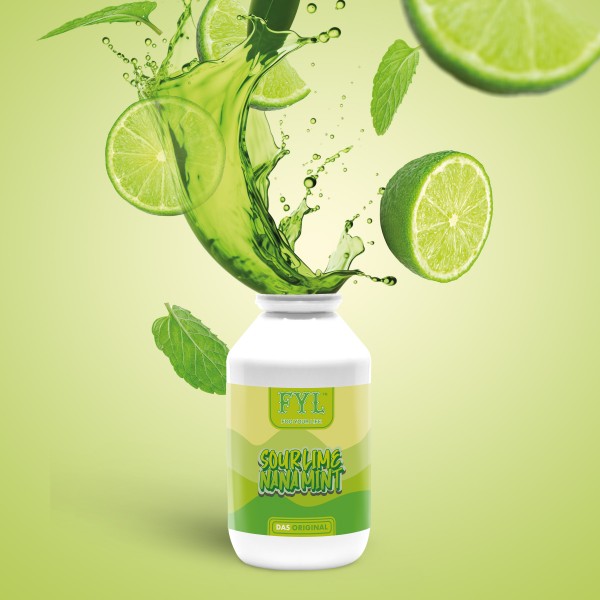 Fog Your Life - Aroma Shot - Sour Lime Nana Mint - 25 ml