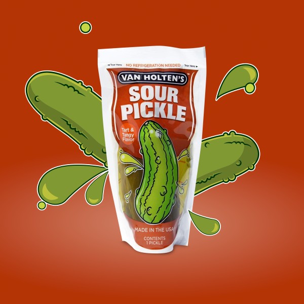 Van Holten's - Jumbo Sour Dill Gurke - 140 g