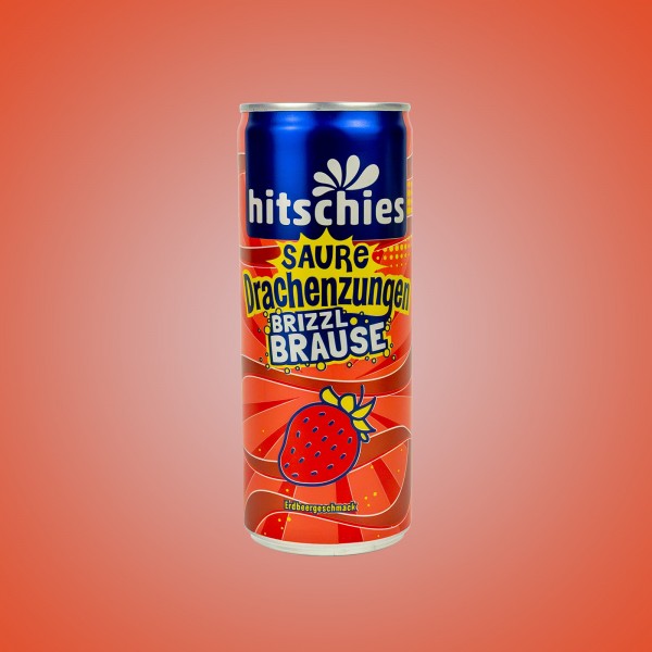 Hitschies - Saure Drachenzungen - brizzl Brause - Erdbeere