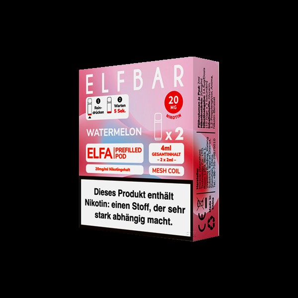 Elf Bar - ELFA - Prefilled Pod - Watermelon