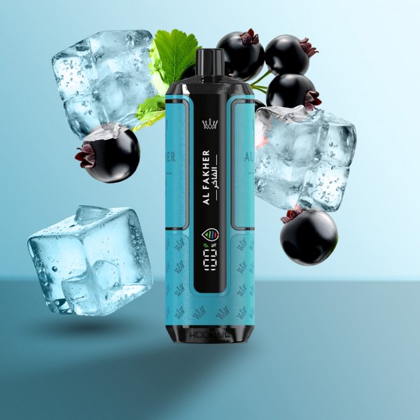 Al Fakher - Crown Bar - Hypermax - 20k - Blackcurrant Ice