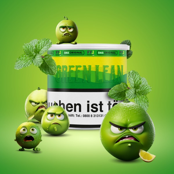 Fog Your Law - Green Lean - Dry Base Pfeifentabak - 70 g