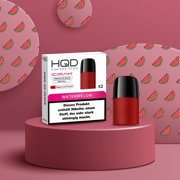 HQD - Cirak - Prefilled Pod - Watermelon