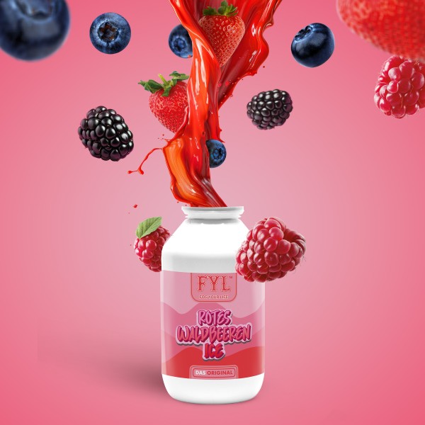 Fog Your Life - Aroma Shot - Rotes Waldbeeren Ice - 25 ml