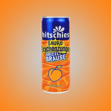 Hitschies - Saure Drachenzungen - brizzl Brause - Pfirsich