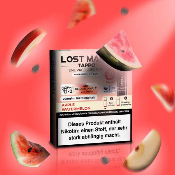 Lost Mary - Tappo - Prefilled Pods - Apple Watermelon