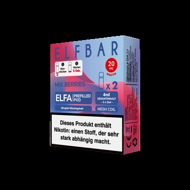 Elf Bar - ELFA - Prefilled Pod - Mix Berries