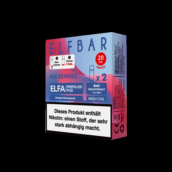 Elf Bar - ELFA - Prefilled Pod - Mix Berries