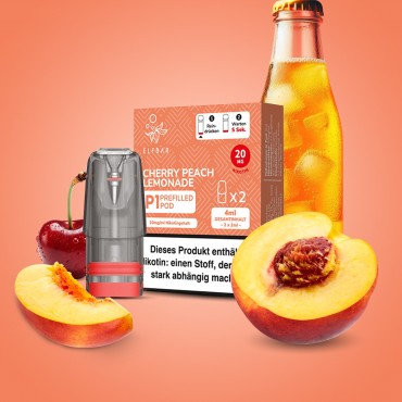 Elf Bar - Mate 500 P1 - Prefilled Pod - Cherry Peach Lemonade