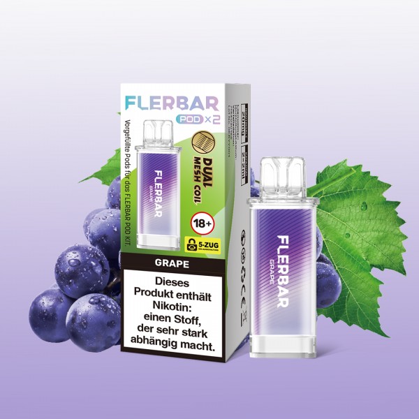 Flerbar - Prefilled Pod  - Grape
