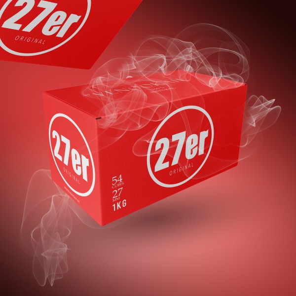 27er Original - Naturkohle - 27 mm -1 kg