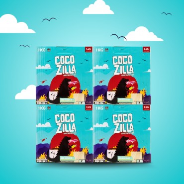 Cocozilla - Naturkohle - C26 - 4 kg