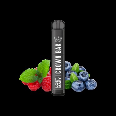 Crown Bar - Einweg-Vape - Blueberry Raspberry - 20 mg