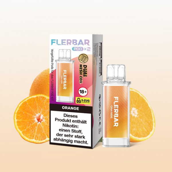 Flerbar - Prefilled Pod - Orange