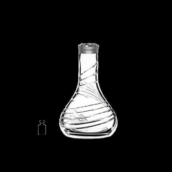 Wookah - Heavy Crystal - Vase - Tornado