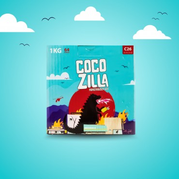 Cocozilla - Naturkohle - C26 - 1 kg