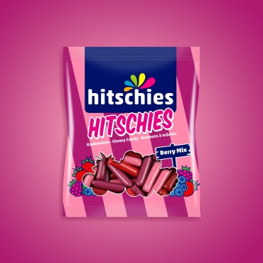Hitschies - Kaubonbon - Berry Mix - 125 g
