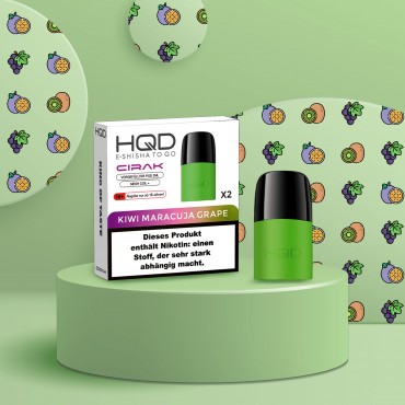 HQD - Cirak - Prefilled Pod - Kiwi Maracuja Grape