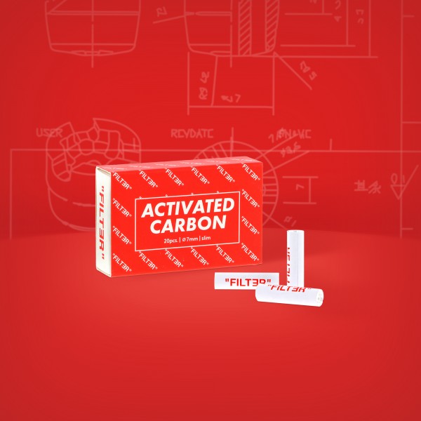 Activated Carbon - FiLTER - Cardboard Box - 20 Stk.