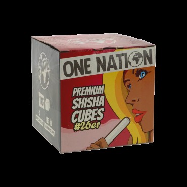 One - Nation - Shisha - Cubes - #26er - 1KG