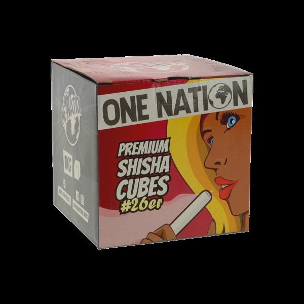 One - Nation - Shisha - Cubes - #26er - 1KG