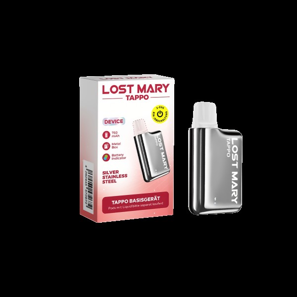 Lost Mary Tappo - Basisgerät - Silver Stainless Steel
