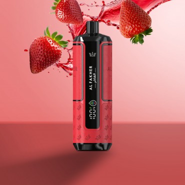 Al Fakher - Crown Bar - Hypermax - 20k - Strawberry Punch