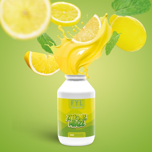 Fog Your Life - Aroma Shot - Zitrone Minze - 25 ml