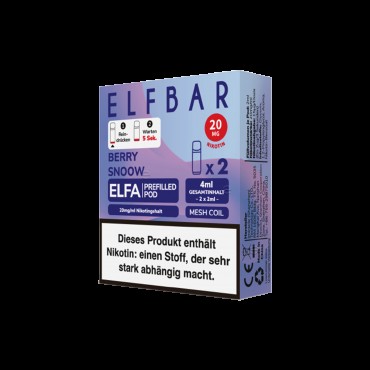 Elf Bar - ELFA - Prefilled Pod - Berry Snoow
