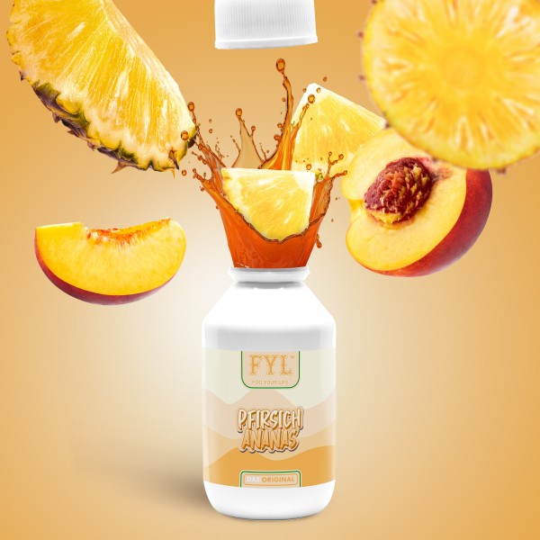 Fog Your Life - Aroma Shot - Pfirsich Ananas - 25 ml