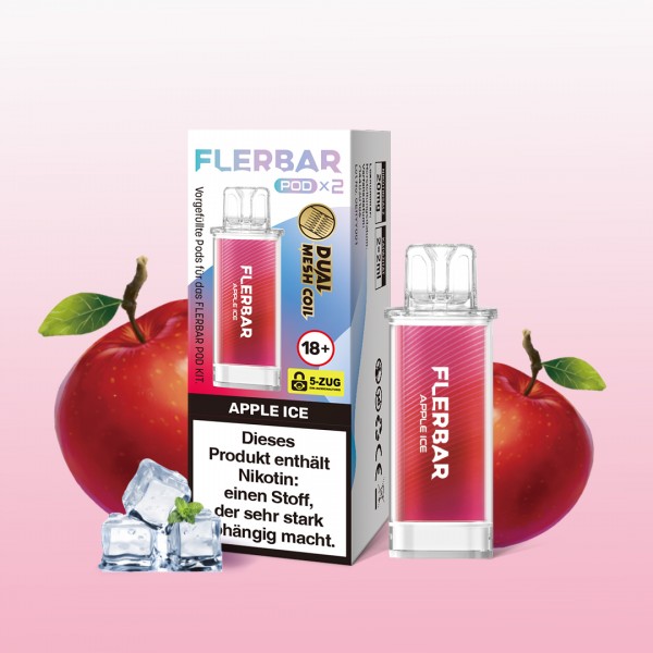 Flerbar - Prefilled Pod - Apple Ice