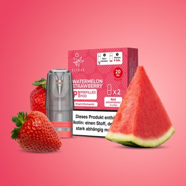 Elf Bar - Mate 500 P1 - Prefilled Pod - Watermelon Strawberry