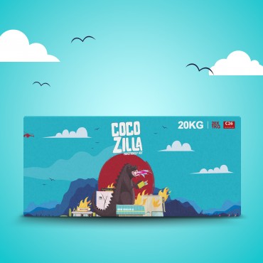 Cocozilla - Naturkohle - C26 - 20 kg