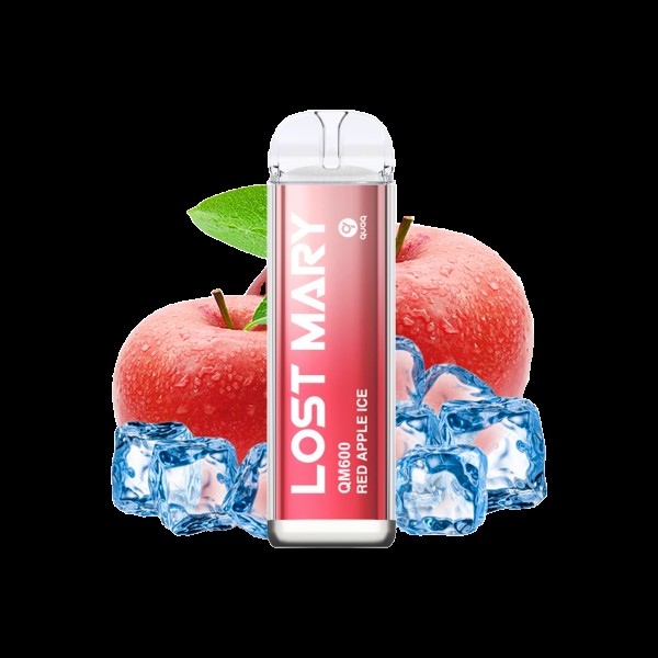 Lost Mary - QM600 - Red Apple Ice - Vapestick - 20 mg