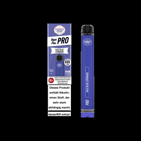 Dinner Lady - Razz Blues - Vapestick