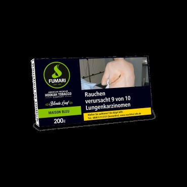Fumari - Maison Bleu - Shishatabak - 200 g