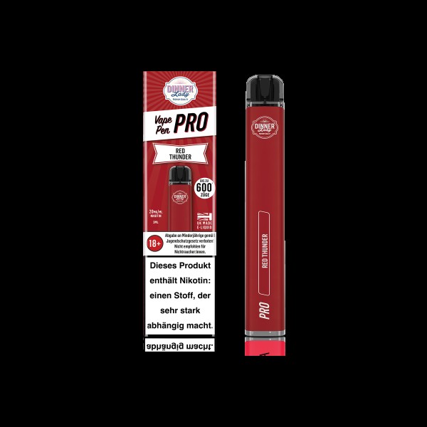 Dinner Lady - Red Thunder - Vapestick
