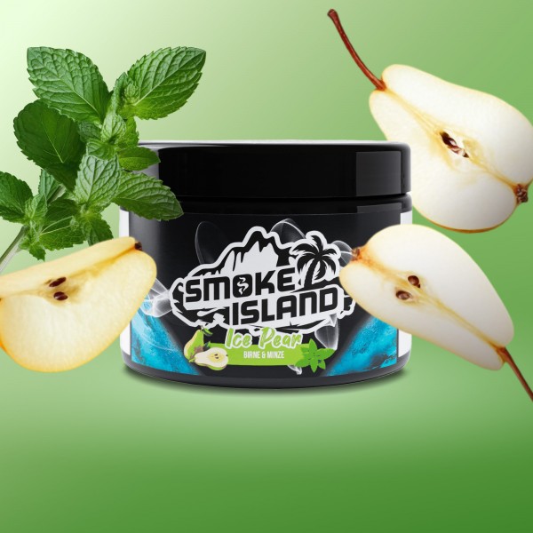 Smoke Island - nikotinfrei - Ice Pear - 200 g