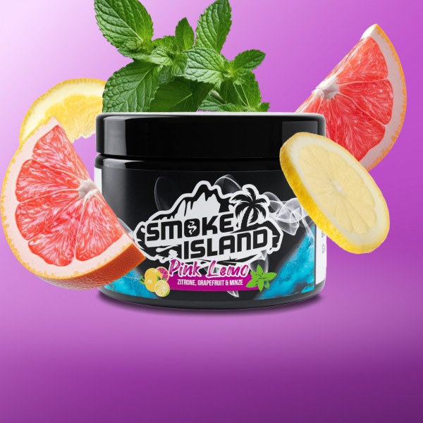Smoke Island - nikotinfrei - Pink Lemo - 200 g