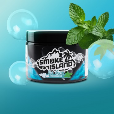 Smoke Island - nikotinfrei - Ice Gum - 200 g