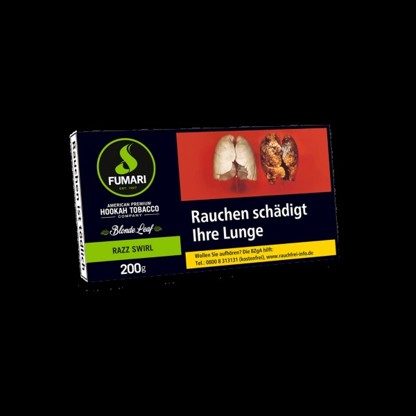Fumari - Razz Swirl - Shishatabak - 200 g