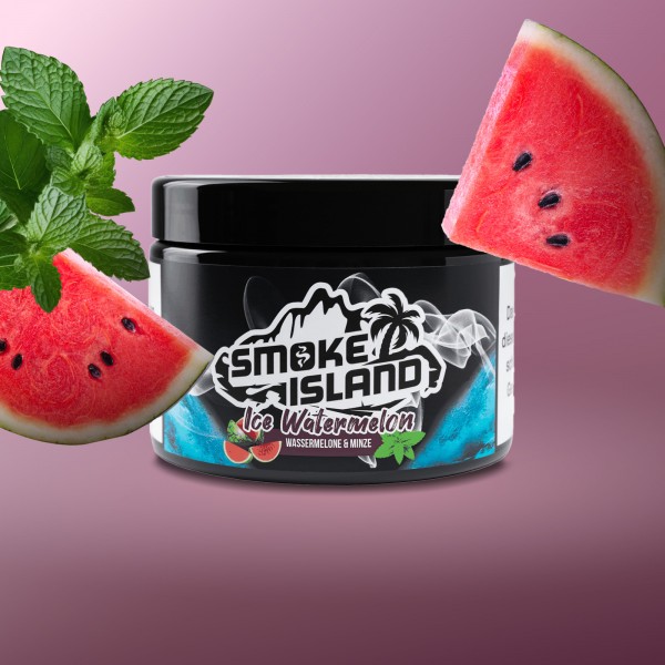 Smoke Island - nikotinfrei - Ice Watermelon - 200 g