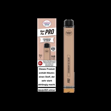 Dinner Lady - Strawberry Ice Cream - Vapestick